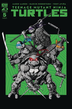 Teenage Mutant Ninja Turtles Vol 6 #5 Cover E Variant Darick Robertson Cover