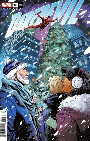 Daredevil Vol 8 #16 Cover B Variant Chris Campana Winter Holiday Cover