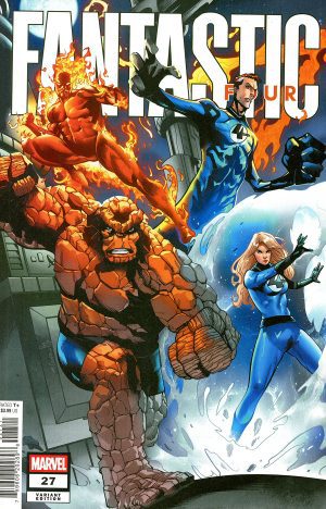 Fantastic Four Vol 7 #27 Cover D Variant Chris Campana Cover