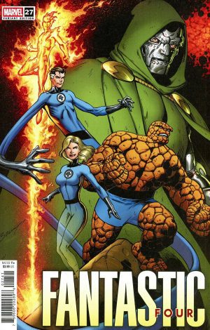 Fantastic Four Vol 7 #27 Cover E Variant Mark Bagley Cover