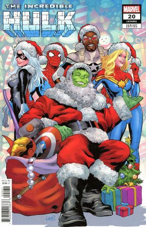 The Incredible Hulk Vol 5 #20 Cover B Variant Greg Land Winter Holiday Cover