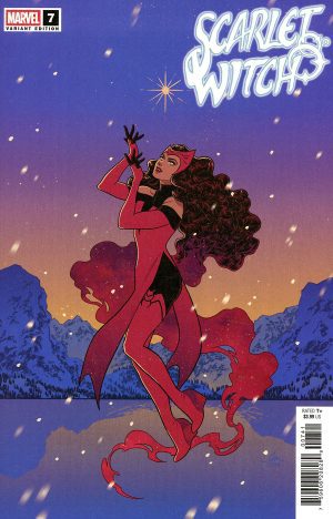 Scarlet Witch Vol 4 #7 Cover B Variant Audrey Mok Winter Holiday Cover