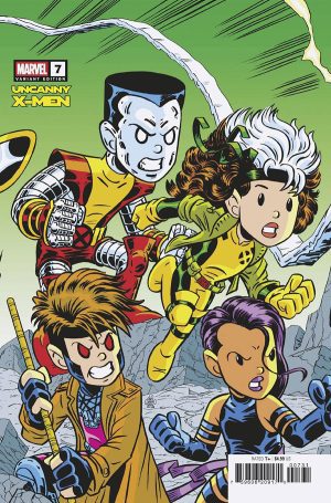 Uncanny X-Men Vol 6 #7 Cover B Variant Chris Giarrusso Crossover Connecting Cover