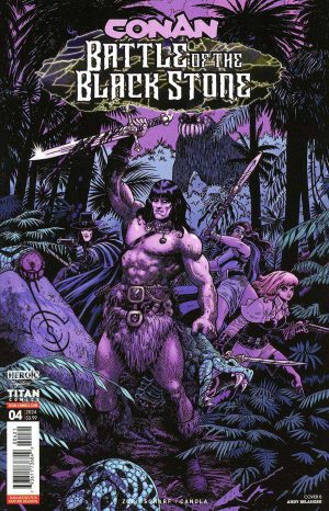 Conan The Barbarian Battle Of The Black Stone #4 Cover B Variant Andy Belanger Cover