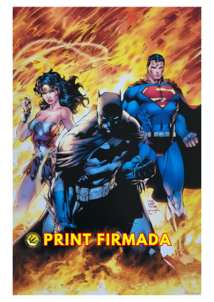 NYCC 2024 DC Trinity Print Signed by Jim Lee