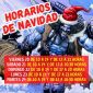 Horarios de Navidad 2024