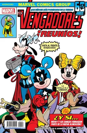 Asombroso Spiderman 244/35 - Portada Alternativa Disney - What if? Los Vengadores #151