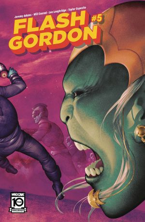 Flash Gordon Vol 8 #5 Cover B Variant Frazer Irving Connecting Cover