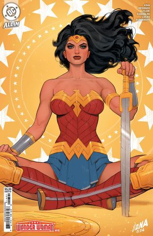 Wonder Woman Vol 6 #16 Cover B Variant David Nakayama Card Stock Cover (DC All In)