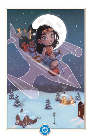 Wonder Woman Vol 6 #16 Cover D Variant Chrissie Zullo DC Winter Wonderland Card Stock Cover (DC All In)