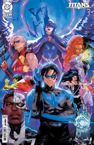 Titans Vol 4 #18 Cover B Variant Edwin Galmon Card Stock Cover (DC All In)