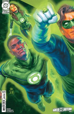 Green Lantern Vol 8 #18 Cover B Variant Mark Spears Connecting Card Stock Cover (DC All In)