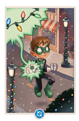 Green Lantern Vol 8 #18 Cover D Variant Chrissie Zullo DC Winter Wonderland Card Stock Cover (DC All In)