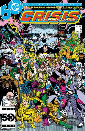 Crisis On Infinite Earths #9 Facsimile Edition Cover B Variant George Perez Foil Cover