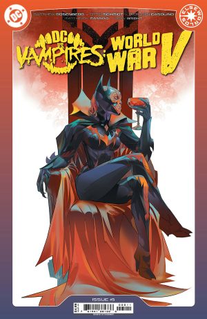 DC vs Vampires World War V #5 Cover A Regular Otto Schmidt Cover