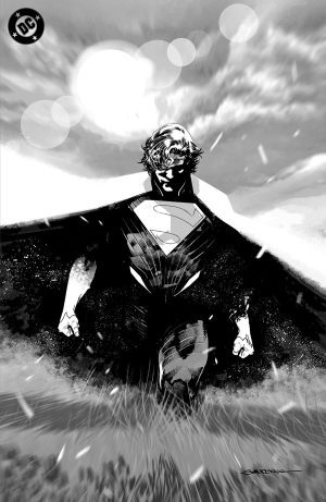 Absolute Superman Noir Edition #1 (One Shot) Cover C Variant Rafa Sandoval Foil Cover (DC All In)