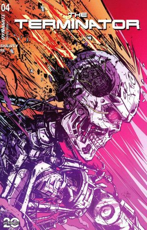 The Terminator Vol 4 #4 Cover D Variant David Cousens Cover